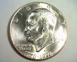 1976-D T 2 Eisenhower Ike Dollar Choice Uncirculated Ch. Unc. Nice Original Coin - £5.61 GBP