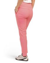 NWT SWING CONTROL Hot Pink & Orange PULLON STRETCH ANKLE PANTS S M L XL image 2