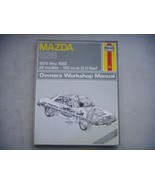 Mazda 626, Haynes Repair Manual, Service Guide 1979-1982. Book - $8.42