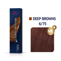 Wella Koleston Perfect Hair Color 6/75 Dark Blonde/Brown Red-Violet 