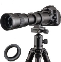 JINTU 420-800mm f/8.3 HD Manual Focus Telephoto Zoom Lens for Nikon SLR Digital - £99.85 GBP