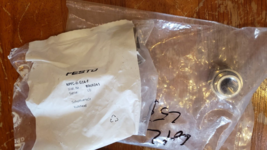 NEW LOT of 2 Festo Adapter Connector with Nut Hardware # npfc-h-g14-f   ... - $23.74