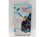 White Fang Walt Disney Pictures VHS Tape - $9.89