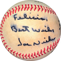 Joe Niekro signed ROAL Rawlings Official American League Baseball toned To Felic - £37.73 GBP