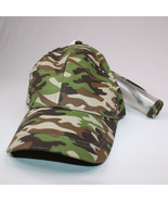 Camouflage Baseball Hat Cap With Removable Plastic Shield Brand New With... - £8.47 GBP