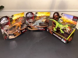 Jurassic World Dino Escape Wild Pack - Fierce Force Action Figures Lot of 3 - £12.22 GBP