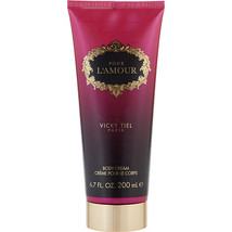 VICKY TIEL POUR L&#39;AMOUR by Vicky Tiel BODY CREAM 6.7 OZ - £10.97 GBP