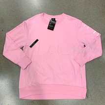 Nike Women DRI-FIT Sweatshirt Crew Neck Top Loose Fit CQ0073-629 Pink NW... - £31.63 GBP