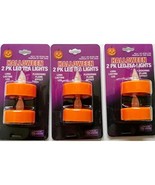 Halloween 2 PK LED Tea Light (3 packs /set of 6 lights) - $40.28
