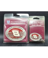 VTG DALE EARNHARDT JR #8 THE INTIMIDATOR belt buckle and key chain pure ... - £27.70 GBP