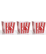 Mini Popcorn Containers - Set of 3 Plastic - $17.63 CAD