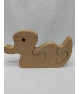 3 Piece Wooden Duck Children&#39;s Puzzle - $11.23