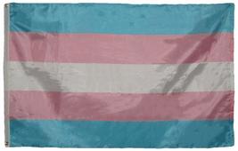 AES Transgender Pride 3&#39;x5&#39; Rough Tex 150D Nylon Premium Quality Fade Resistant  - £6.19 GBP