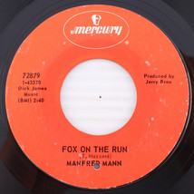 Manfred Mann – Fox On The Run / Too Many People - 1968 45 rpm 7&quot; Record 72879 - $8.88