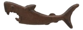 Cast Iron Nautical Coastal Attacking Jaws Great White Shark Beer Bottle Opener - £13.54 GBP