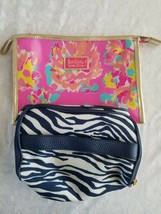 Elegant and Classy Set of 2 Hand Bag/POUCH/PURSE Estee Lauder Lilly Pulitzer - $3.95