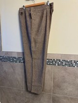 NWT DRESS BARN Brown Linen Blend Pants SZ 22W - $29.69