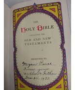 Bible, Holman King James 1930 Colored maps andpictures New and Old Testa... - £62.37 GBP