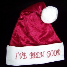 Christmas Santa Claus Hat I&#39;ve Been Good Xmas ONE Size Adult Men Womens ... - £9.87 GBP