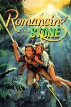 1984 Romancing The Stone Movie Poster 11X17 Michael Douglas Kathleen Turner  - £9.10 GBP