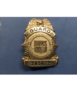 BURNS INTERNATIONAL SECURITY SERVICES GUARD BADGE - $34.28 CAD