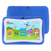M755 Kids Education Tablet Pc 16gb A33 Quad Core 1.3ghz 7.0&quot; Wi-Fi Android Blue - £117.98 GBP