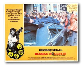 &quot;Russian Roulette&quot; Original 11x14 Authentic Lobby Card 1975 Photo George Segal - £27.14 GBP