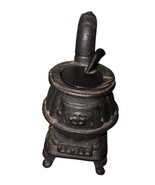 Cast Iron Pot Belly Stove With Removable Lid ( 1 Cast Iron Pot With Lid ... - $30.55 CAD