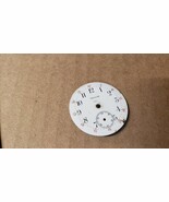 Rare Ancien 1930&#39;s 40&#39;s (?) Vallon Blanc Poche Montre Cadran W/ sous-Cadran - $52.17 CAD