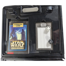 STAR WARS Missions Scholastic Book Game w/ Darth Vader Case 1997 - £27.15 GBP