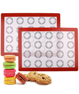 Macaron Silicone Baking Mat, 16.5 X 11.5 In, 2Pcs Reusable Half Baking S... - €24,56 EUR Macaron Silicone Baking Mat, 16.5 X 11.5 In, 2Pcs Reusable Half Baking S... - €24,56 EUR