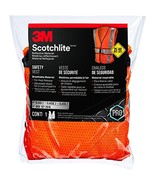 3M Class 2 Construction Hi-Viz Safety Vest, Orange, 94625-80030-PS - $46.98 CAD