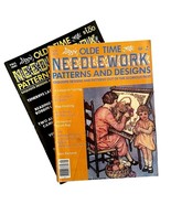 Olde Time Needlework Lot Of 2 Vintage Craft Magazines 1978 1981 DWMM - $19.99