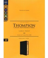 KJV Thompson Chain-Reference Bible, Large Print, Comfort Print--genuine ... - £151.07 GBP