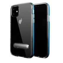 for iPhone 11 Pro 5.8″ Transparent Bumper Case w/ Kickstand BLUE - £5.79 GBP