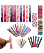 12 Pieces Nail Files Professional Double Sided Emery Board Grit Manicure... - £15.88 GBP