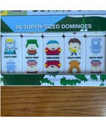 South Park 28 Super-Sized Dominoes Game Lunchbox Style Tin New SEALED 2005 - $23.38