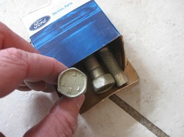OEM NOS LOT of 3 Ford Bolt Hex Shouldered 1/2&quot; Fine Thread 2&quot; L  pn#- 38... - $15.19