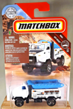 2018 Matchbox 72/100 MBX Off-Road 17/20 RAPID RESCUE White-Blue wDrkChromeRingSp - $9.95