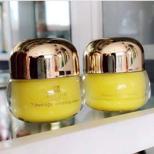 Bismid cosmetics 3 days Night whitening Face cream