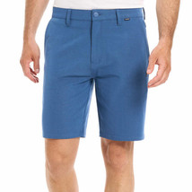 Hurley Men’s Hybrid Short Regular Fit Stretch Fabric Blue Gray Tan colors NEW - £19.77 GBP