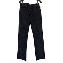 Agolde criss cross straight High-waisted criss-cross jeans Distressed Size 27 - £47.26 GBP