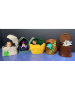 Lot of 5 Disney Pocahontas Burger King Kids Meal Toys Finger Puppets 1996 - £7.48 GBP