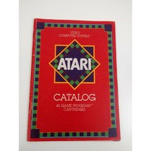 Atari 2600 Game Catalog MANUAL ONLY Authentic Insert - $2.90