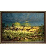 Rawhide and Thunder framed  Print Finest Quality - $116.25 CAD+