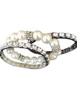 Cache 3 Bundle silver tone stretch bracelets multi size faceted crystals... - $61.54 CAD
