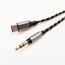 Usbc Typec Audio Cable For Sony XB950BT N1 B1 MDR-1A MDR-1ADAC 1ABT 1ABP - £14.23 GBP