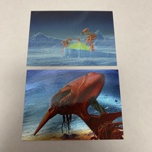 1993 FPG Roger Dean Insert Chase Card Lot of 2 Cards MS #3-4 Rare Vintag... - €10,31 EUR