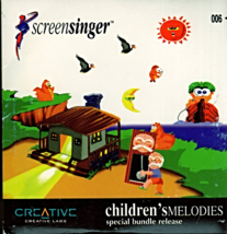 Screen Singer - Children&#39;s Melodies CD Audio Disc - $5.50