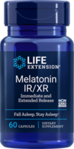 MAKE OFFER! 2 Pack Life Extension Melatonin IR/XR 1.5 mg Natural Sleep Insomnia image 1